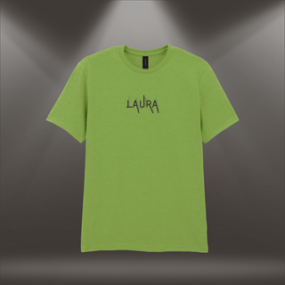 Kokvilnas T-krekls ar vārdu "Laura"