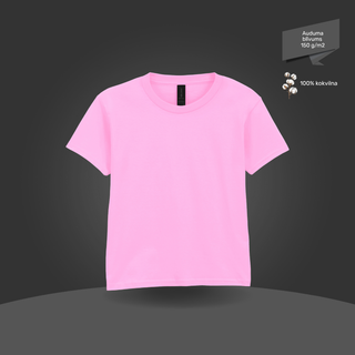 Pamata T-krekls bērniem | 150 g/m² | Gaiši rozā